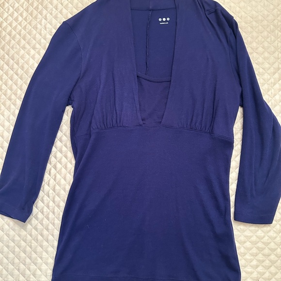 3 Dots Light Weight Sweater Top - Picture 4 of 9